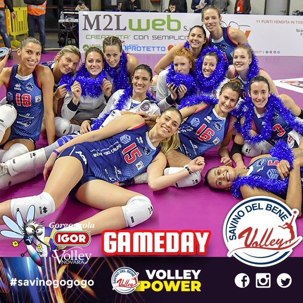 GAMEDAY! Igor Gorgonzola Novara – Savino Del Bene Scandicci 2-3 Vittoria!