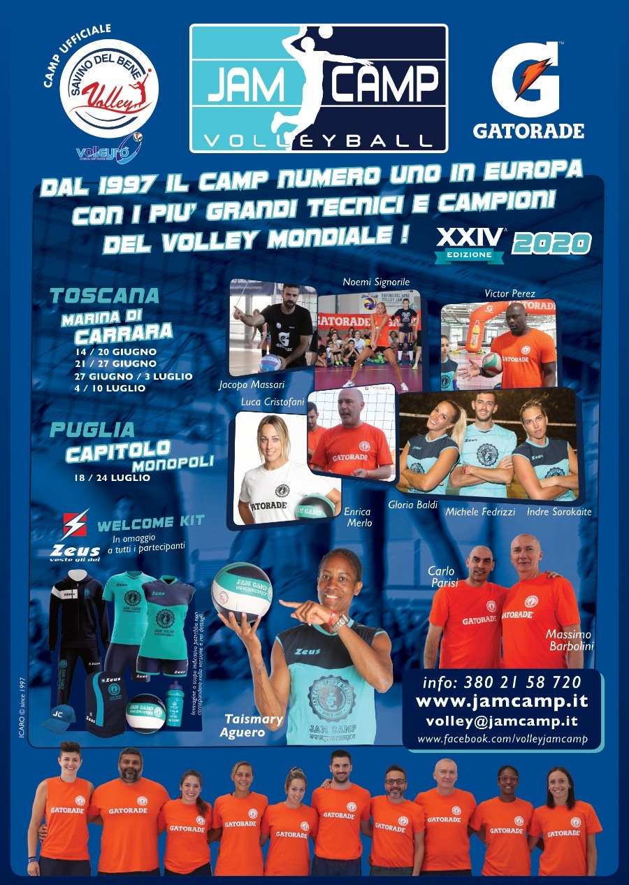 SAVINO DEL BENE VOLLEY JAM CAMP
