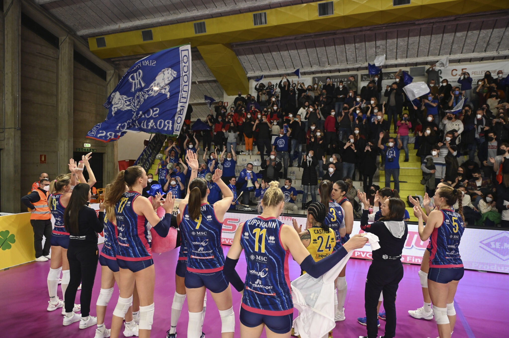 Gara 1 playoff: in palio un viaggio con MSC Crociere per i tifosi della Savino Del Bene Volley!