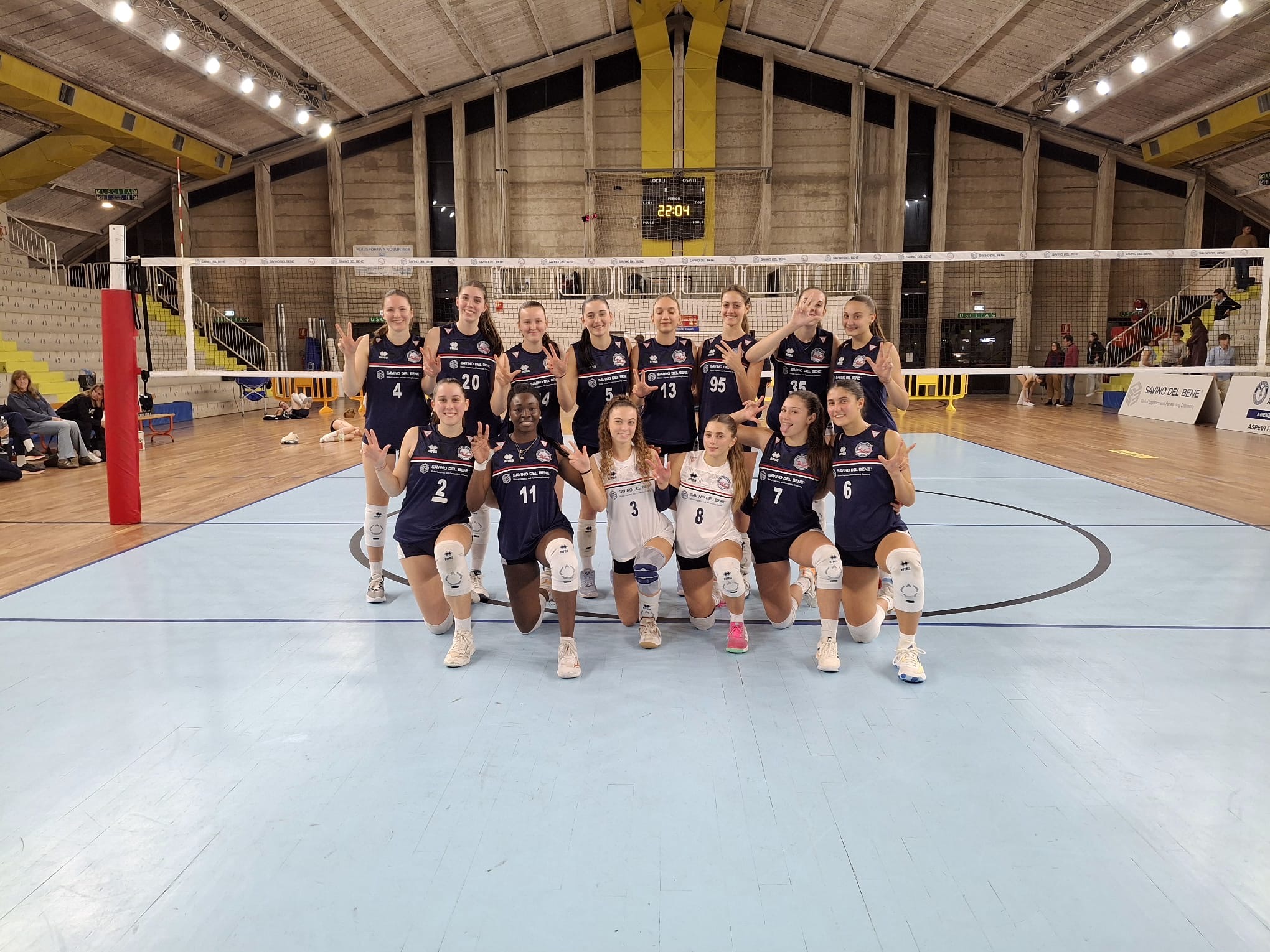 B2, superato l’esame derby: Rinascita battuta 3-0
