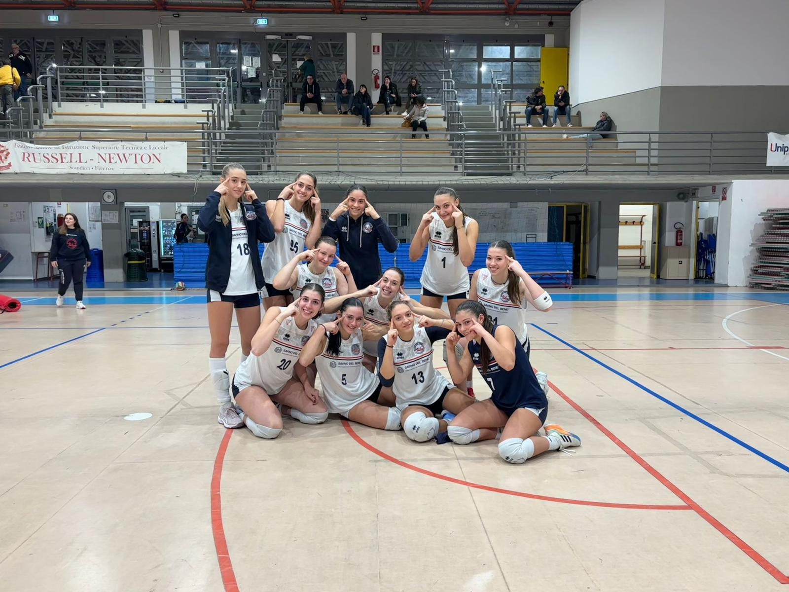 U18, secondo successo consecutivo: Euroripoli si arrende in 3 set