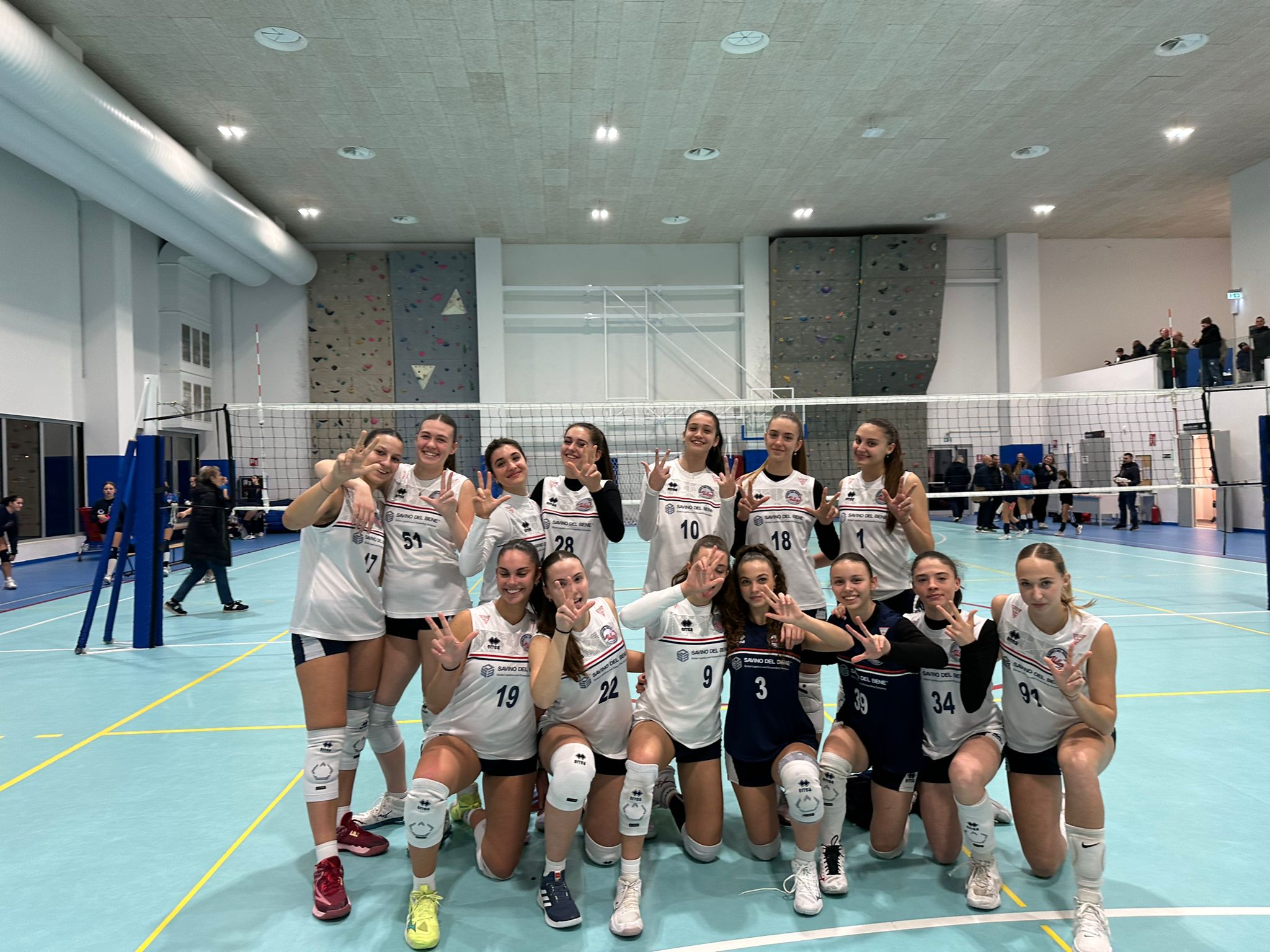 Iniziano con una vittoria i playoff della U16