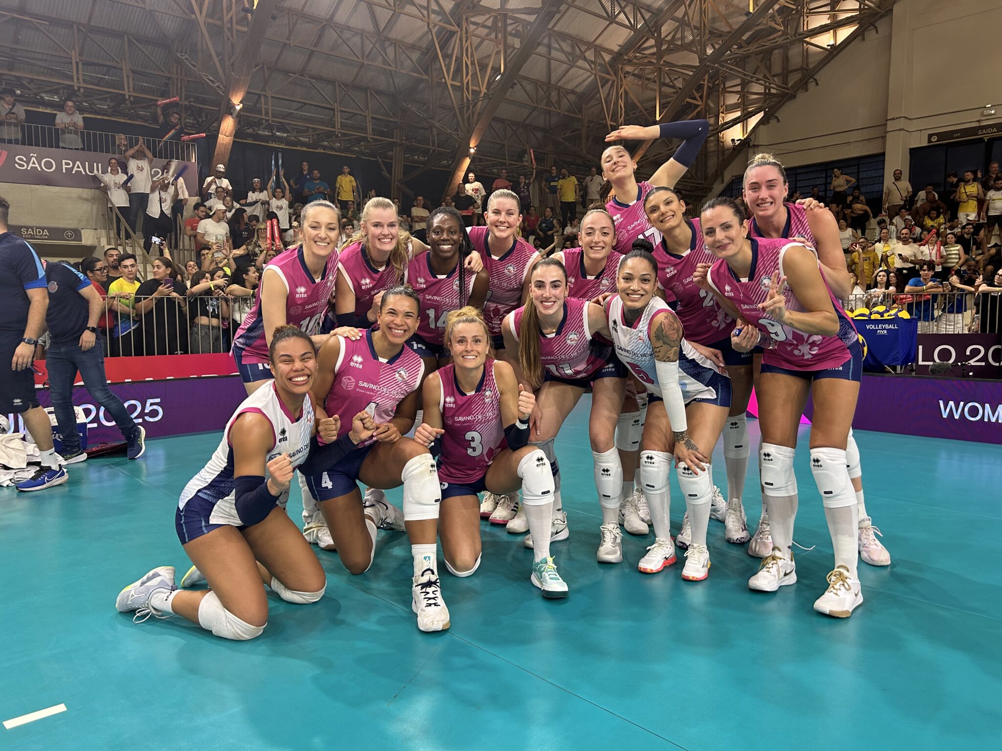 La Savino Del Bene Volley conquista la semifinale Mondiale! Battuto 3-0 il Club Alianza Lima